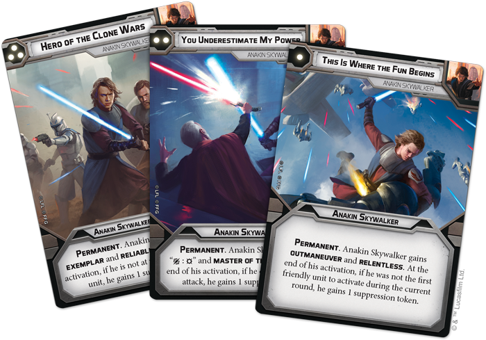 Star Wars : Legion - Anakin Skywalker Commander Expansion